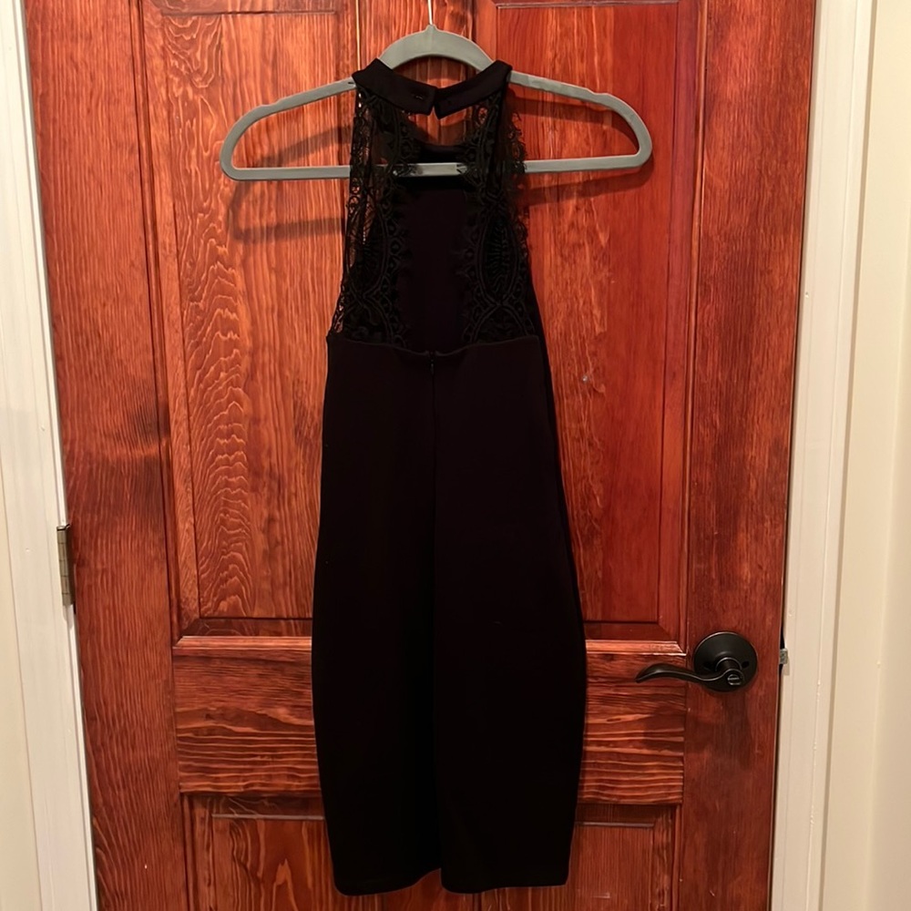 lulus black mini dress